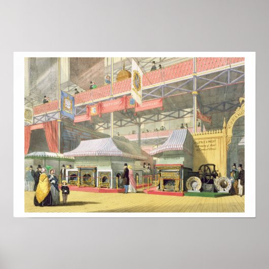 Blick auf den Hardware-Stand von Sheffield und den Poster (Vorne)