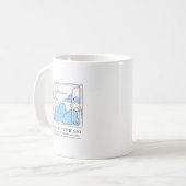 Blick auf den Himmel Kaffeetasse (Vorderseite Links)