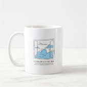 Blick auf den Himmel Kaffeetasse (Links)