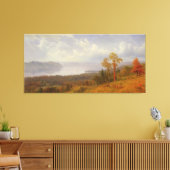 Blick auf den Hudson Blick über die Tappen Zee Leinwanddruck (Insitu (Wohnzimmer))