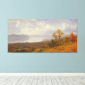 Blick auf den Hudson Blick über die Tappen Zee Leinwanddruck (Insitu (Holzboden))