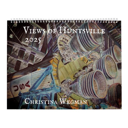 Blick auf den Huntsville-Kalender 2025 Kalender (Titelbild)