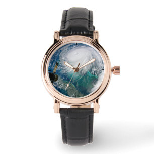 Blick auf den Hurrikan Dorian. Armbanduhr