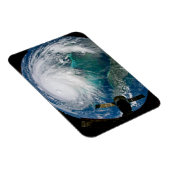 Blick auf den Hurrikan Dorian. Magnet (Rechte Seite)