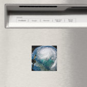 Blick auf den Hurrikan Dorian. Magnet (In Situ (Geschirrspüler))