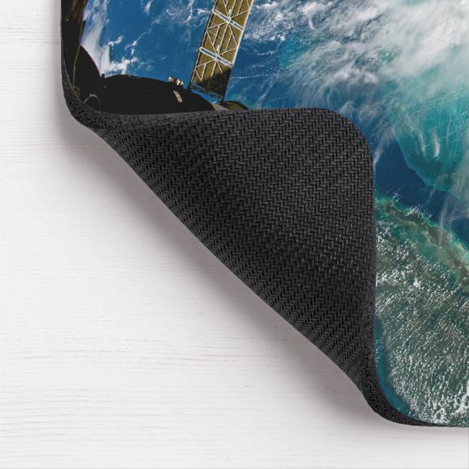 Blick auf den Hurrikan Dorian. Mousepad (Ecke)