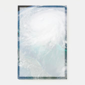 Blick auf den Hurrikan Dorian. Post-it Klebezettel (Vorderseite)