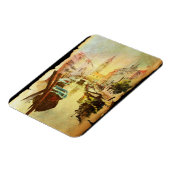 Blick auf den Kanal mit Booten und Gebäude Magnet (Linke Seite)