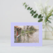 Blick auf den Kanal Postkarte (Stehend Vorderseite)