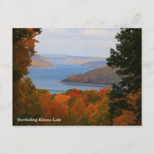 Blick auf den Kinzua See Postkarte
