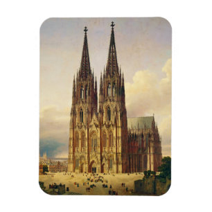 Blick auf den Kölner Dom gotische Majestät Magnet