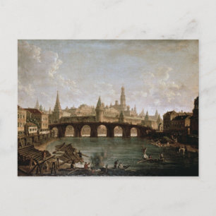 Blick auf den Kreml und die Kamenny Brücke Postkarte
