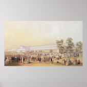 Blick auf den Kristallpalast Poster (Vorne)