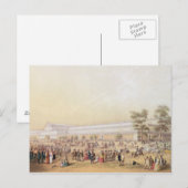 Blick auf den Kristallpalast Postkarte (Vorne/Hinten)