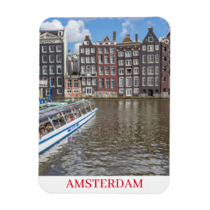 Blick auf den Kühlschrankmagnet von Amsterdam Magnet