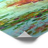 Blick auf den Langen Arthur See Fitzwilliam Tait 1 Poster (Ecke)