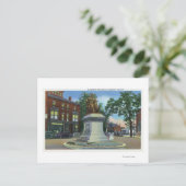 Blick auf den Longfellow-Platz Postkarte (Stehend Vorderseite)