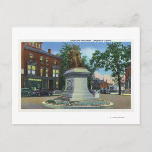 Blick auf den Longfellow-Platz Postkarte