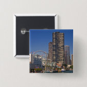 Blick auf den Marinepier von Chicago Button (Vorne & Hinten)
