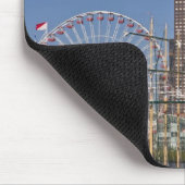 Blick auf den Marinepier von Chicago Mousepad (Ecke)
