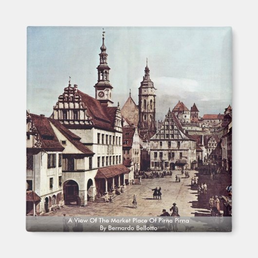 Blick auf den Marktplatz von Pirna Pirna Magnet (Vorne)