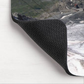Blick auf den Mont Fort Gletscher, Schweiz Mousepad (Ecke)
