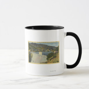 Blick auf den Morris San Gabriel Dam Tasse