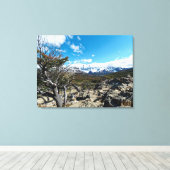 Blick auf den Mt. Fitzroy Leinwanddruck (Insitu (Holzboden))