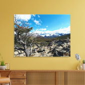 Blick auf den Mt. Fitzroy Leinwanddruck (Insitu (Wohnzimmer))