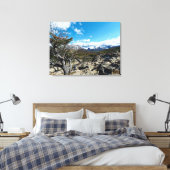 Blick auf den Mt. Fitzroy Leinwanddruck (Insitu (Schlafzimmer))
