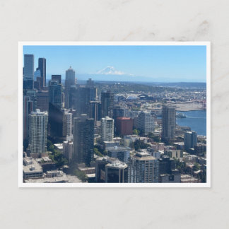 Blick auf den Mt. Rainer Postkarte