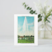 Blick auf den Myrtledale Geyser in den heißen Quel Postkarte (Stehend Vorderseite)