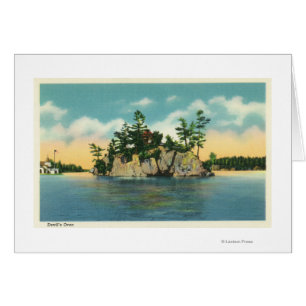 Blick auf den Ofen des Teufels