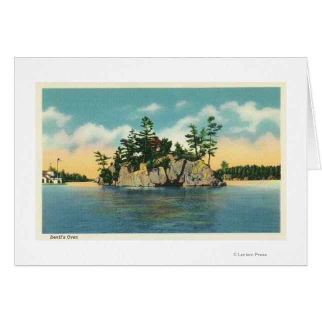 Blick auf den Ofen des Teufels (Vorderseite (Horizontal))