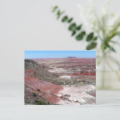 Blick auf den Painted Desert Rand Postkarte (Stehend Vorderseite)