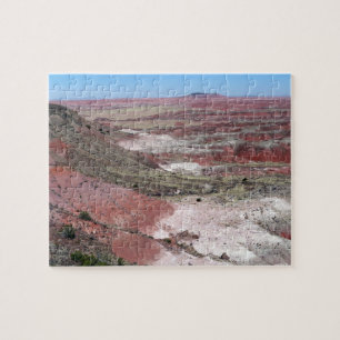 Blick auf den Painted Desert Rand Puzzle