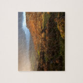 Blick auf den Peak District über die Curbar Edge Puzzle (Vertikal)