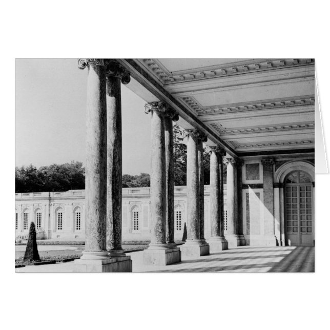 Blick auf den Peristyle und den links Flügel des T (Vorderseite (Horizontal))