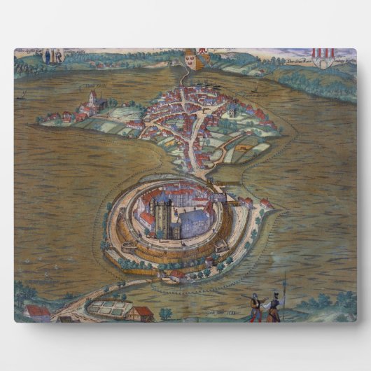 Blick auf den Place de Louis le Grand, mit einem v Fotoplatte (Vorderseite)