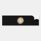 Blick auf den Planeten Jupiter (Hubble-Teleskop) Autoaufkleber (Vorne)