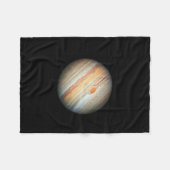 Blick auf den Planeten Jupiter (Hubble-Teleskop) Fleecedecke (Vorderseite (Horizontal))