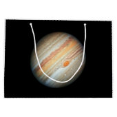 Blick auf den Planeten Jupiter (Hubble-Teleskop) Große Geschenktüte (Rückseite)