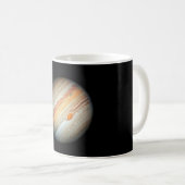 Blick auf den Planeten Jupiter (Hubble-Teleskop) Kaffeetasse (VorderseiteRechts)