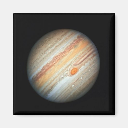 Blick auf den Planeten Jupiter (Hubble-Teleskop) Magnet (Vorne)