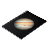 Blick auf den Planeten Jupiter (Hubble-Teleskop) Notizblock (Linke Seite)