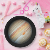 Blick auf den Planeten Jupiter (Hubble-Teleskop) Pappteller (Party)