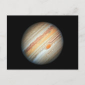 Blick auf den Planeten Jupiter (Hubble-Teleskop) Postkarte (Vorderseite)