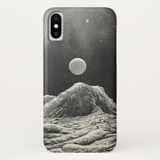 Blick auf den Planeten vom Mond Case-Mate iPhone Hülle (Rückseite)