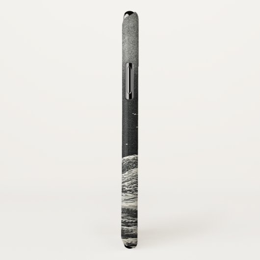 Blick auf den Planeten vom Mond Case-Mate iPhone Hülle (Hinten/Rechts)