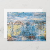 Blick auf den Platz, 1912 von Paul Klee Postkarte (Vorne/Hinten)